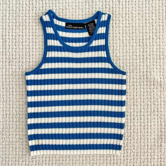 VINTAGE 90’s No Boundaries Knit Tank Top - Picture 4 of 4